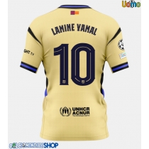 Maglie da calcio Barcelona Lamine Yamal #10 Seconda Maglia 2025-26 Manica Corta